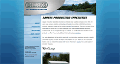 Desktop Screenshot of dierksanchors.com